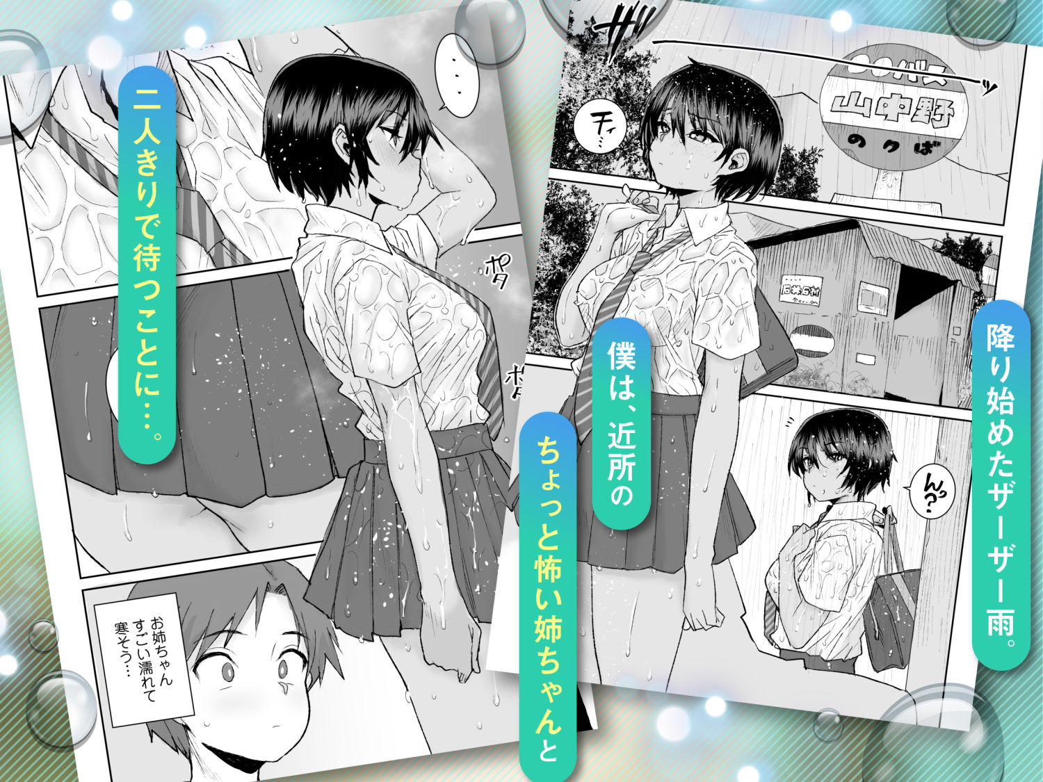 無口で気の強いボーイッシュなお姉ちゃんで僕は童貞を卒業しました_001