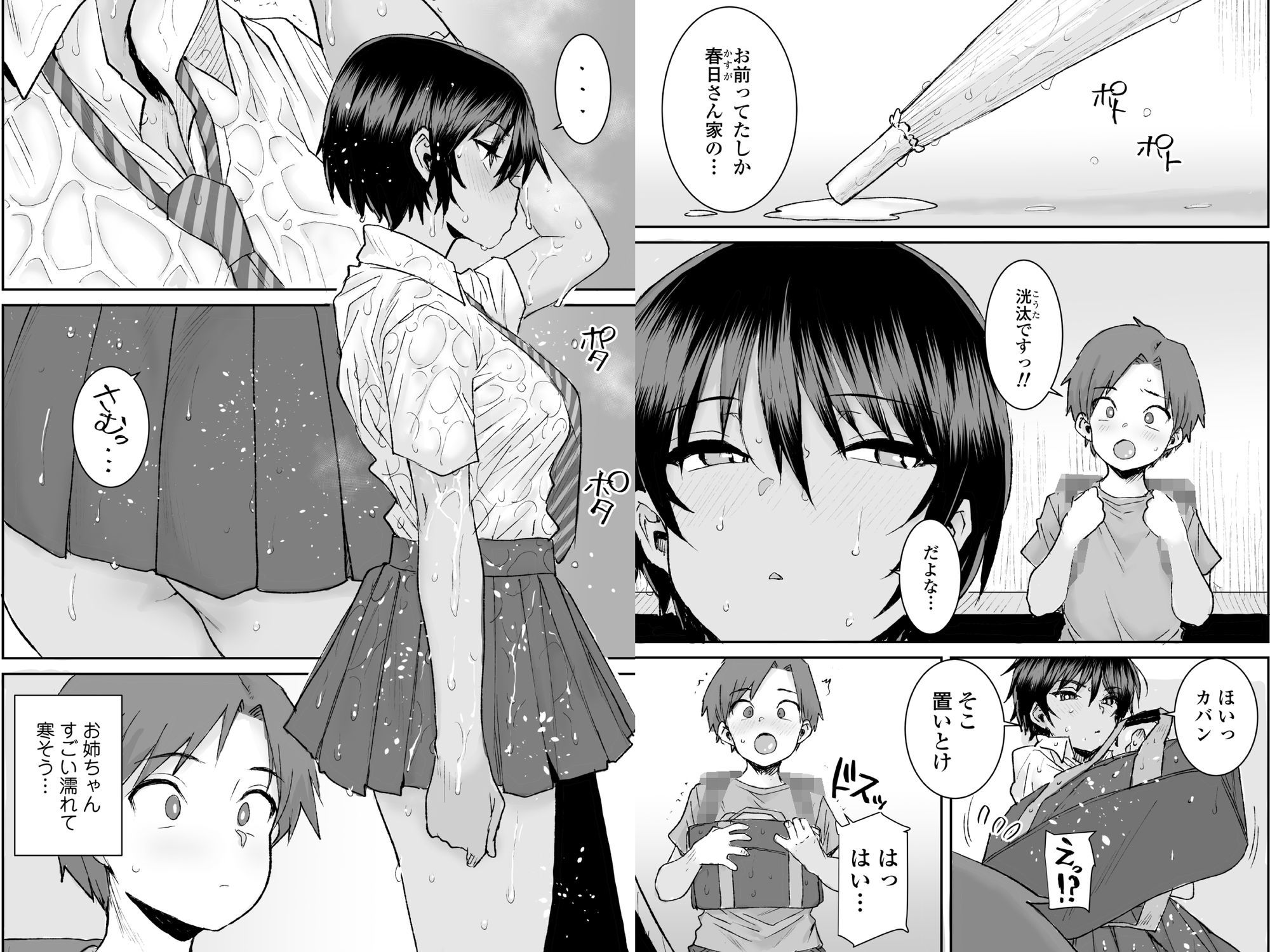 無口で気の強いボーイッシュなお姉ちゃんで僕は童貞を卒業しました_005