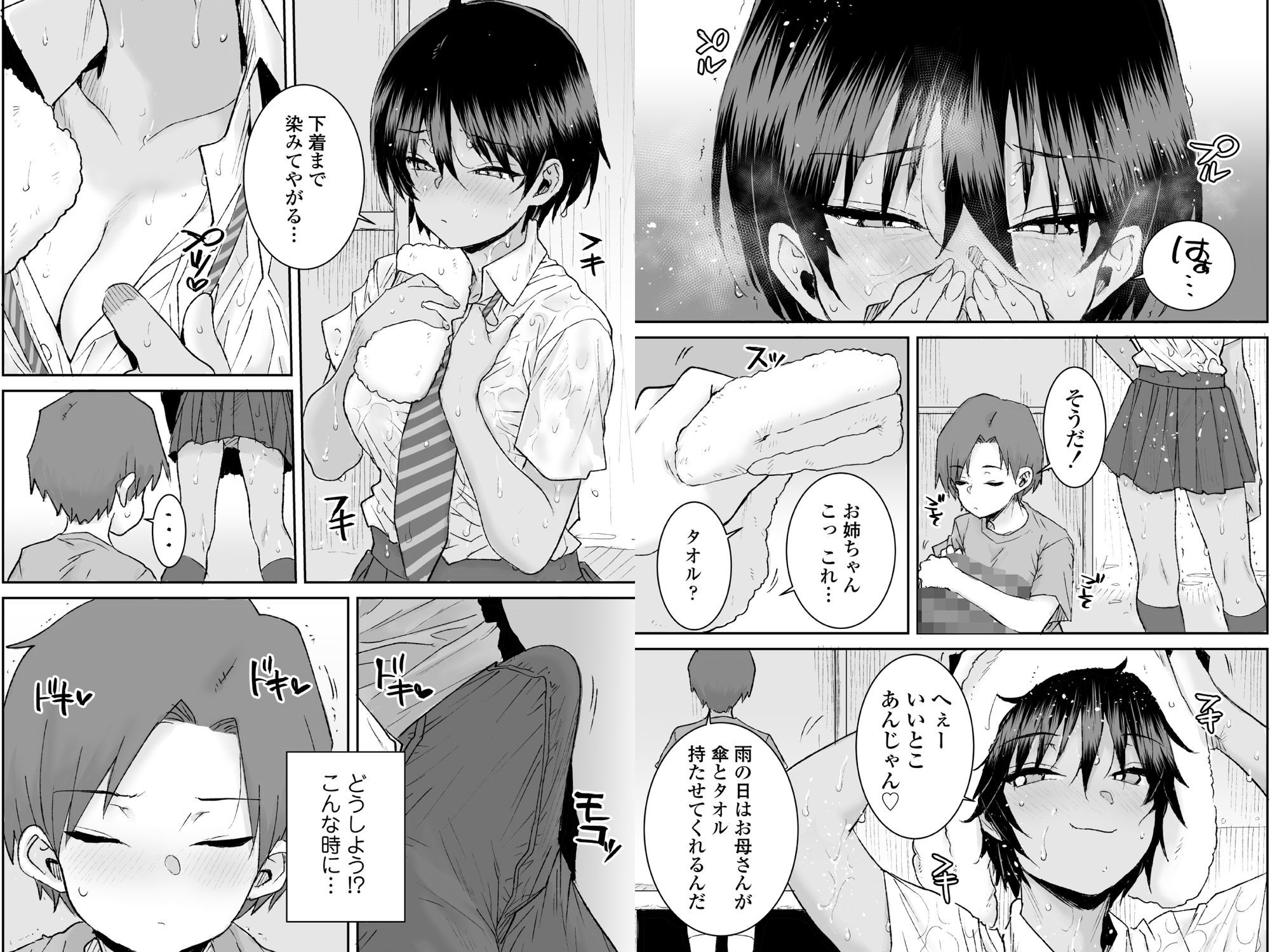 無口で気の強いボーイッシュなお姉ちゃんで僕は童貞を卒業しました_006